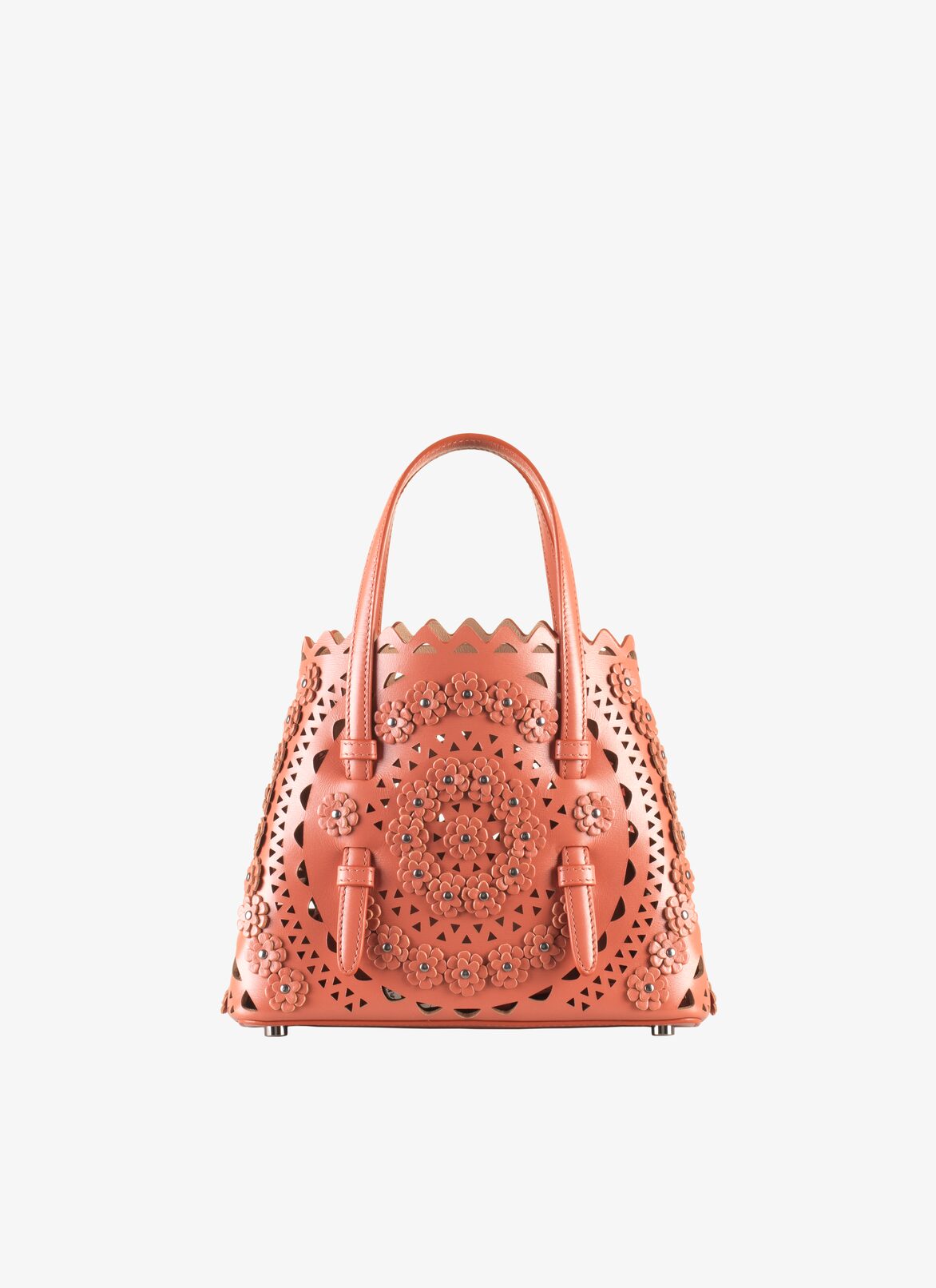 Mina 20 Tote Bag ALAÏA BEIGE MINA 20 TOTE BAG